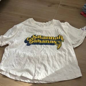 Savannah Bananas Kids White T-Shirt